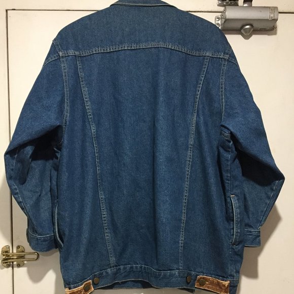 VINTAGE LIZ MOODY SPORT TALL DENIM JACKETS SIZE L - Picture 5 of 8